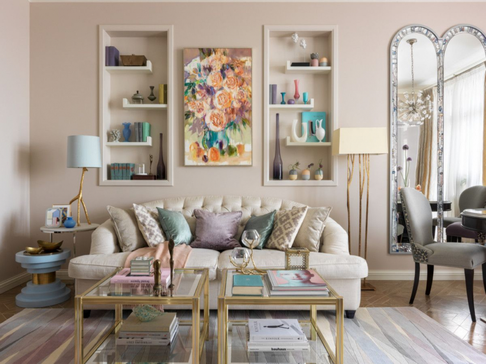 Дизайн гостиной Journal