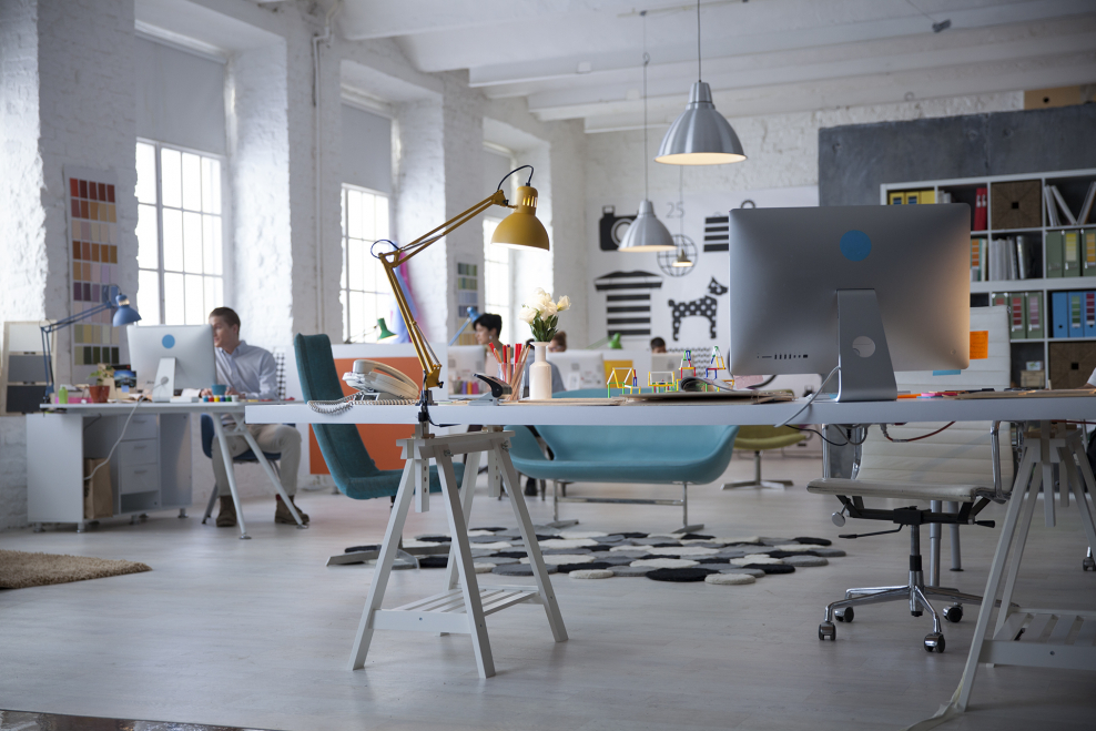 Офис графического дизайнера