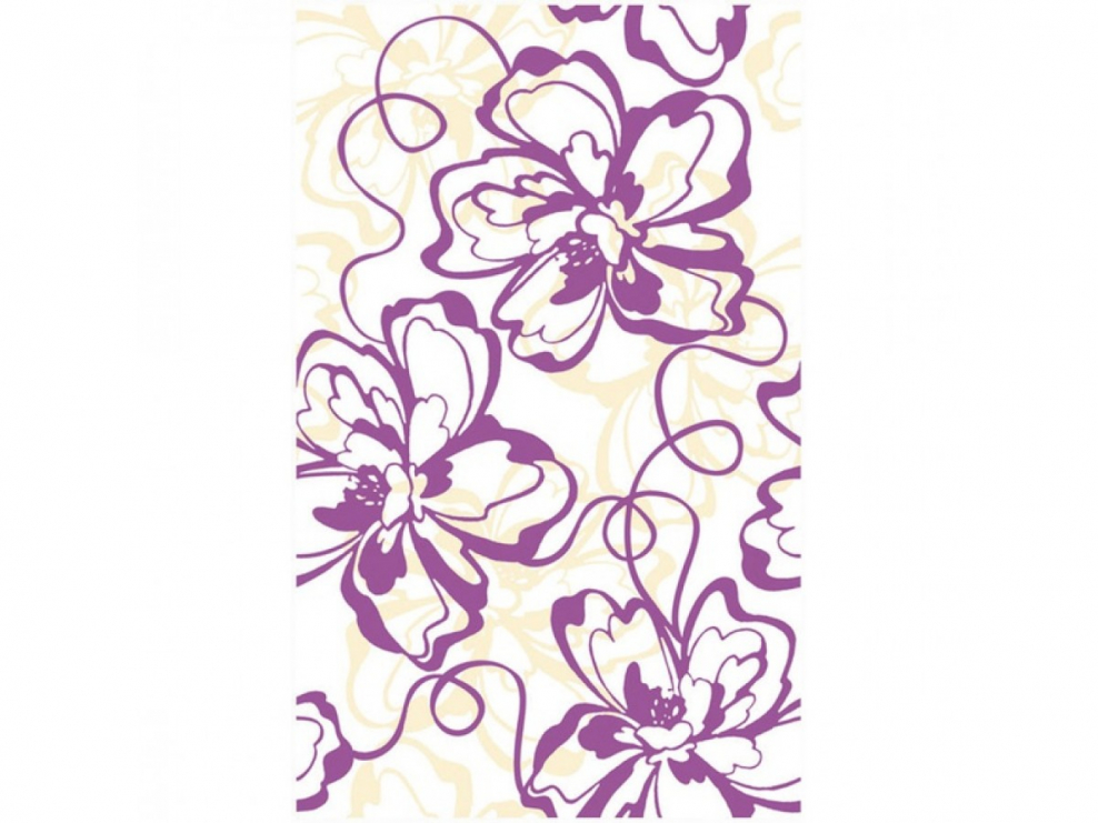 Ванная комната фиолетовая. Стиле арт деко