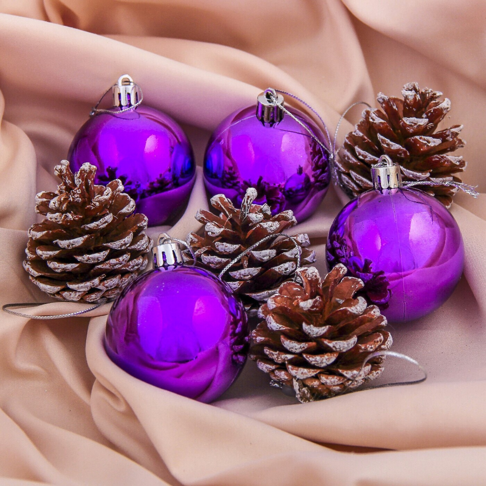 Набор елочных игрушек зимнее волшебство терия микс 4192522