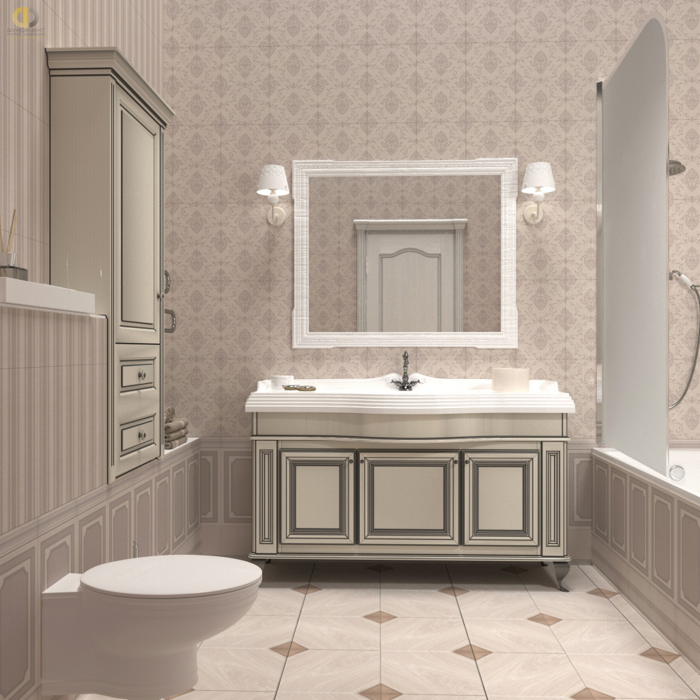 Ванна в стиле Неоклассика