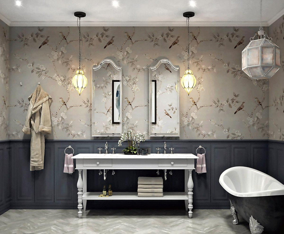 Ванные комнаты Неоклассика арт деко классика