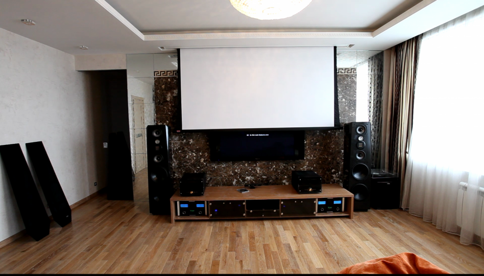 Домашний кинотеатр в квартире