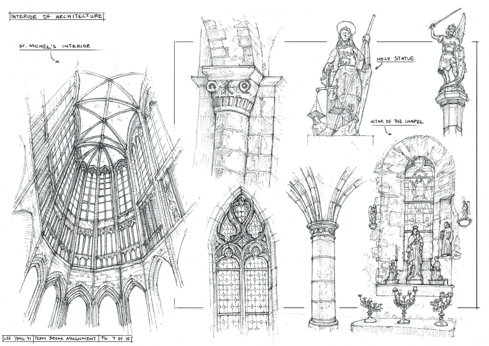 Архитектура Готика референс
