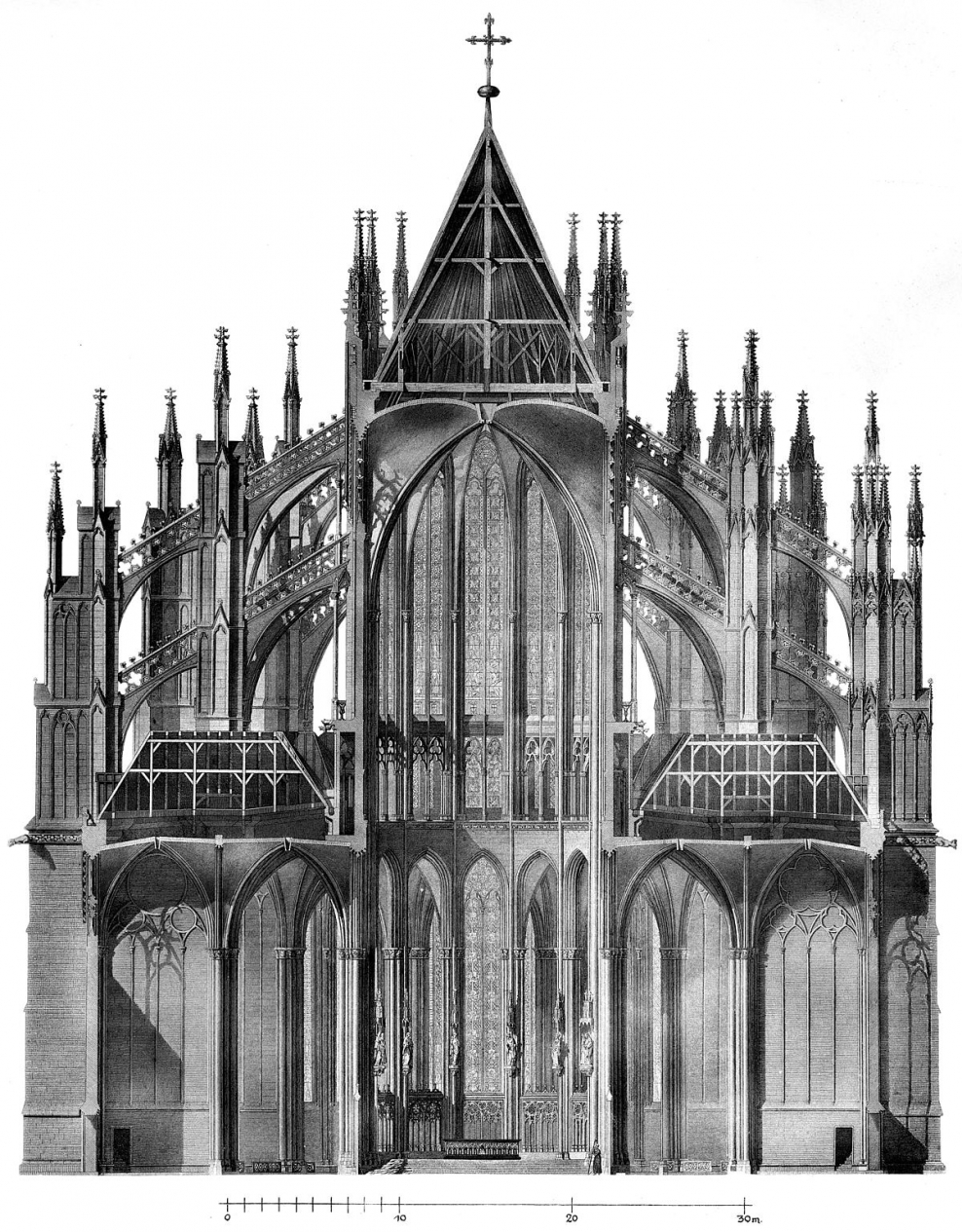 Собор в Кельне план