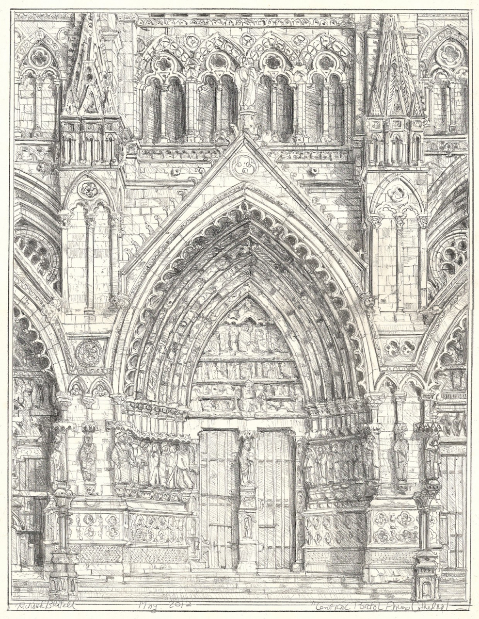 Гравюра Готика