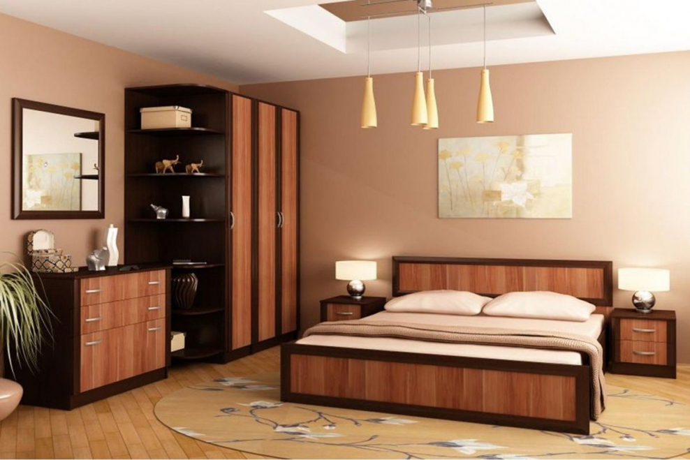 Спальня Валерия 5 орех