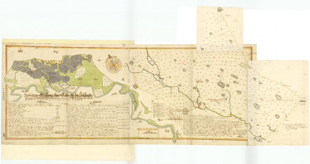 Петровский луг Назарьево схема участков