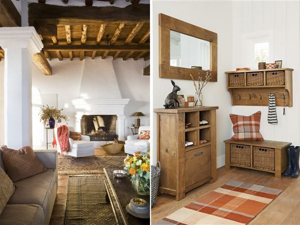 Кантри в интерьере квартиры