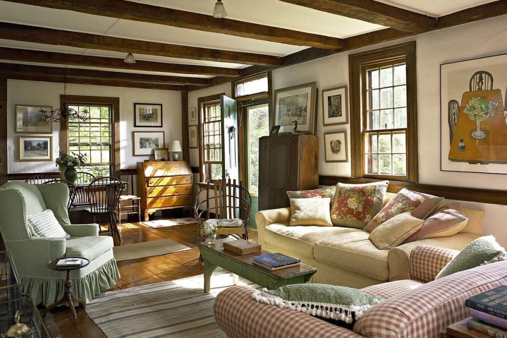 Американский Кантри в интерьере