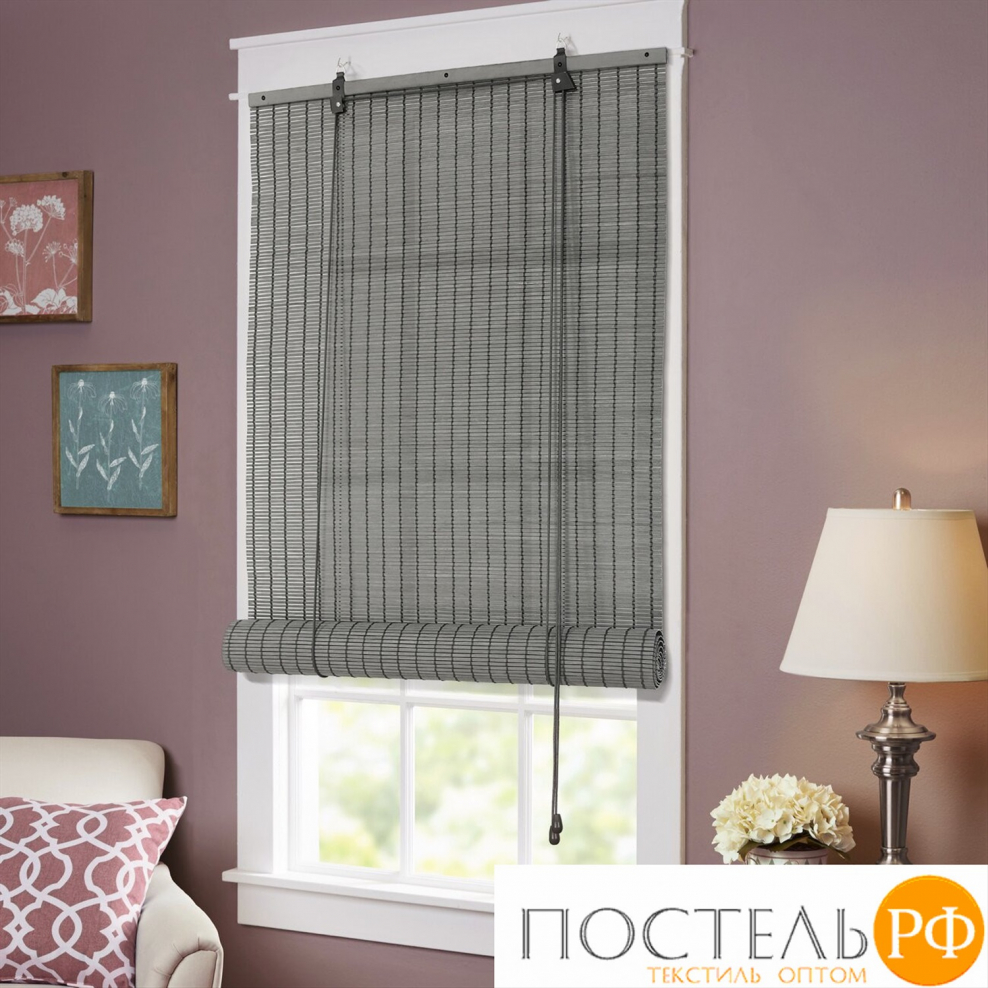 Штора рулонная Эскар "бамбук"