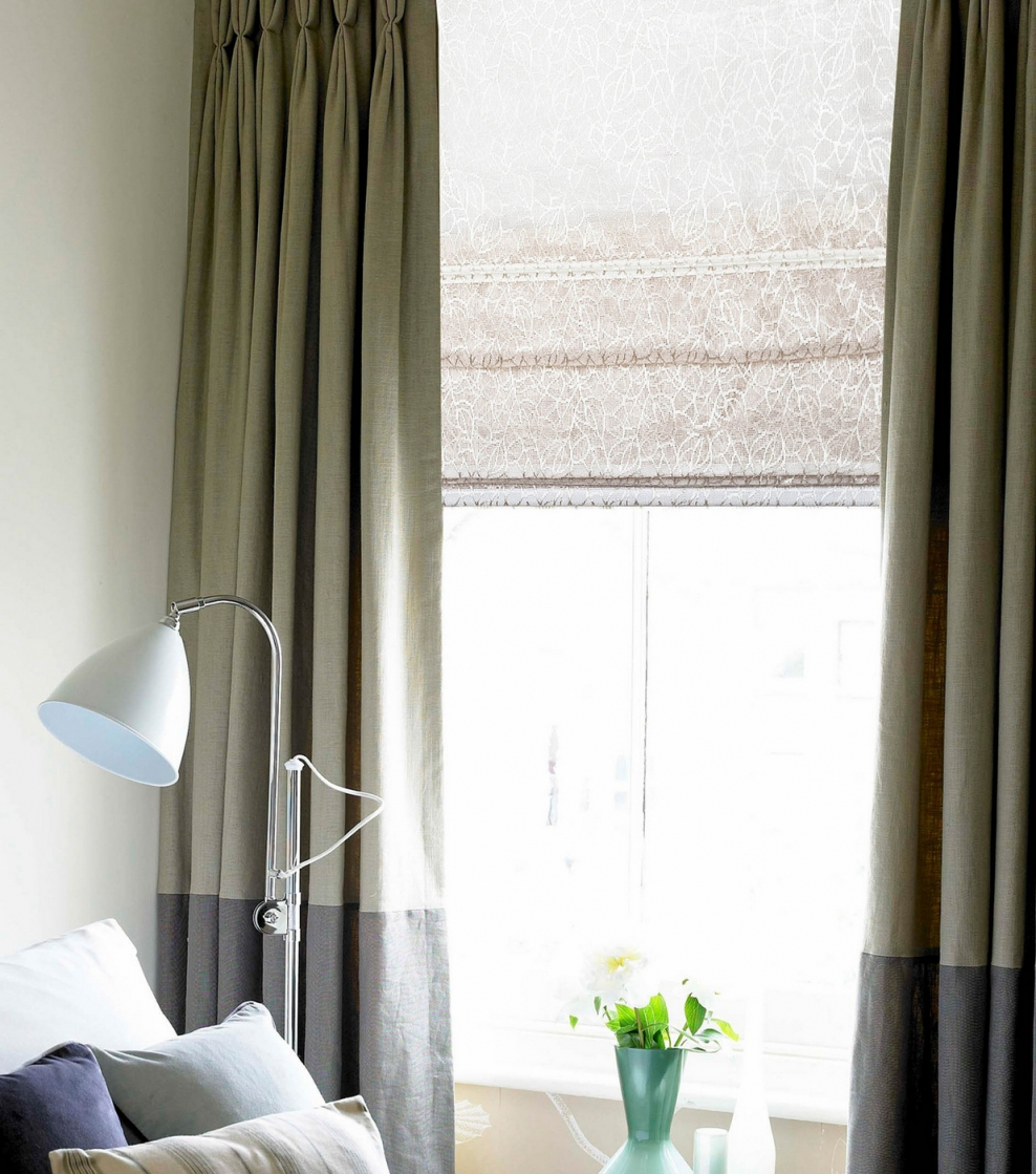 5622. Римская штора 060х160 Терра зеленый