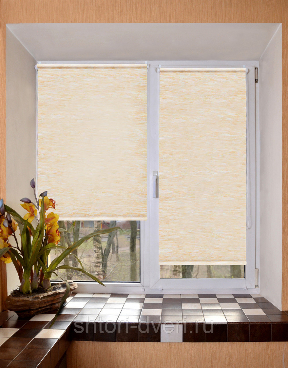 Рулонные шторы Симпл 68-03