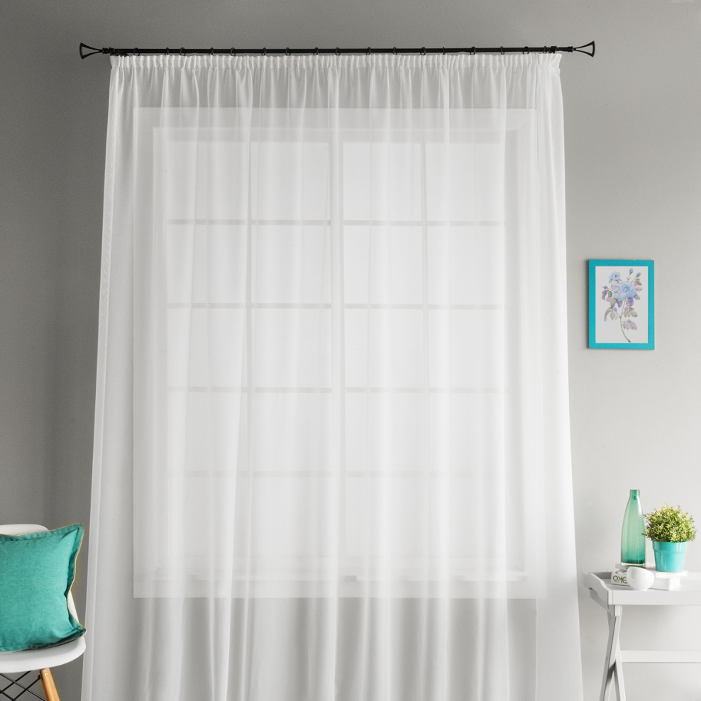 Тюль Престиж вуаль люверсы (PVL-gr) Nivassan