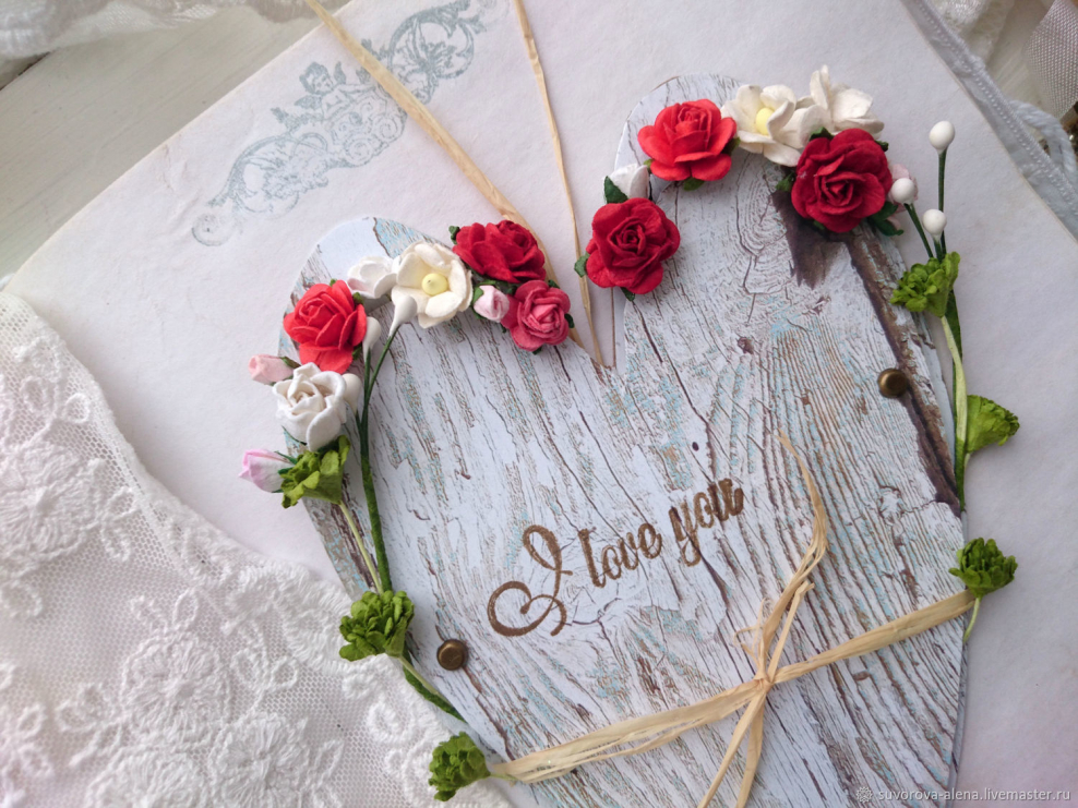 Валентинки в стиле Прованс
