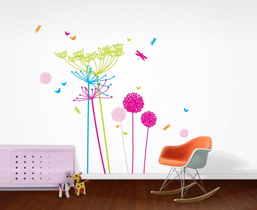 Трафареты для спальни на стену