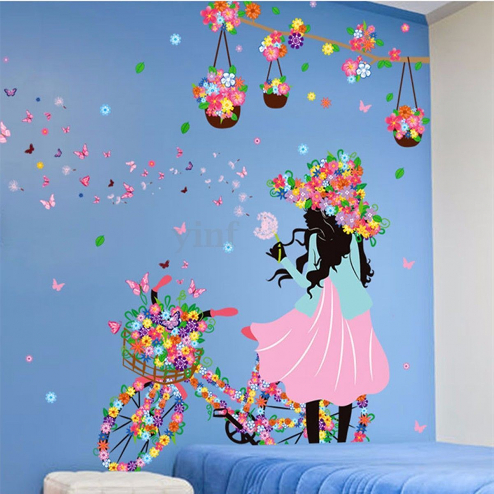 Украшение стен в детской