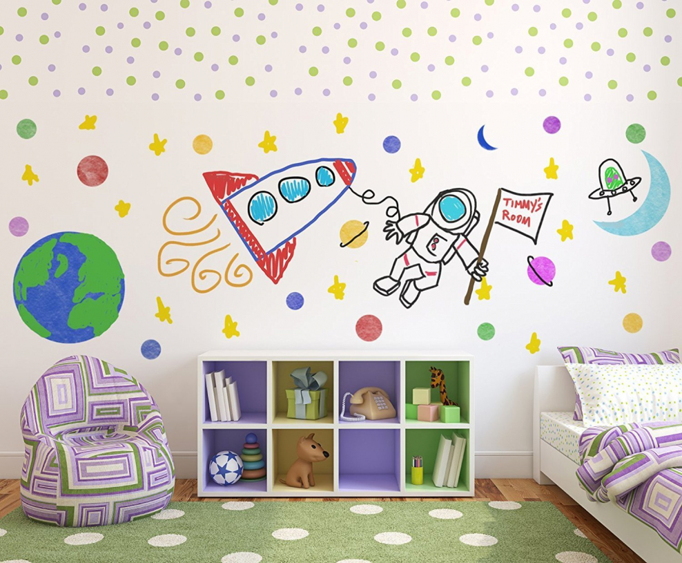 Трафареты для оформления детской комнаты