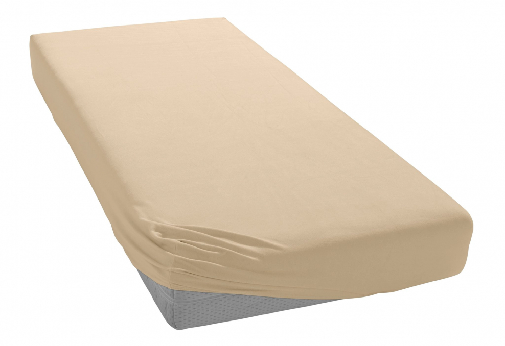 Простыня на резинке розовая