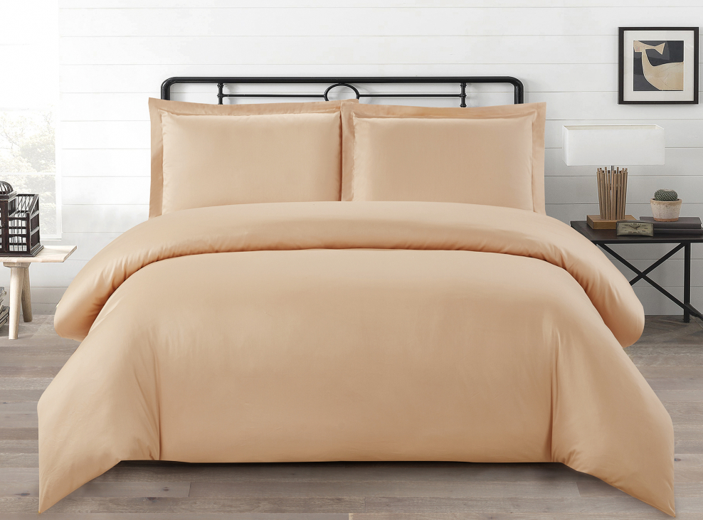 Бежевый однотонный