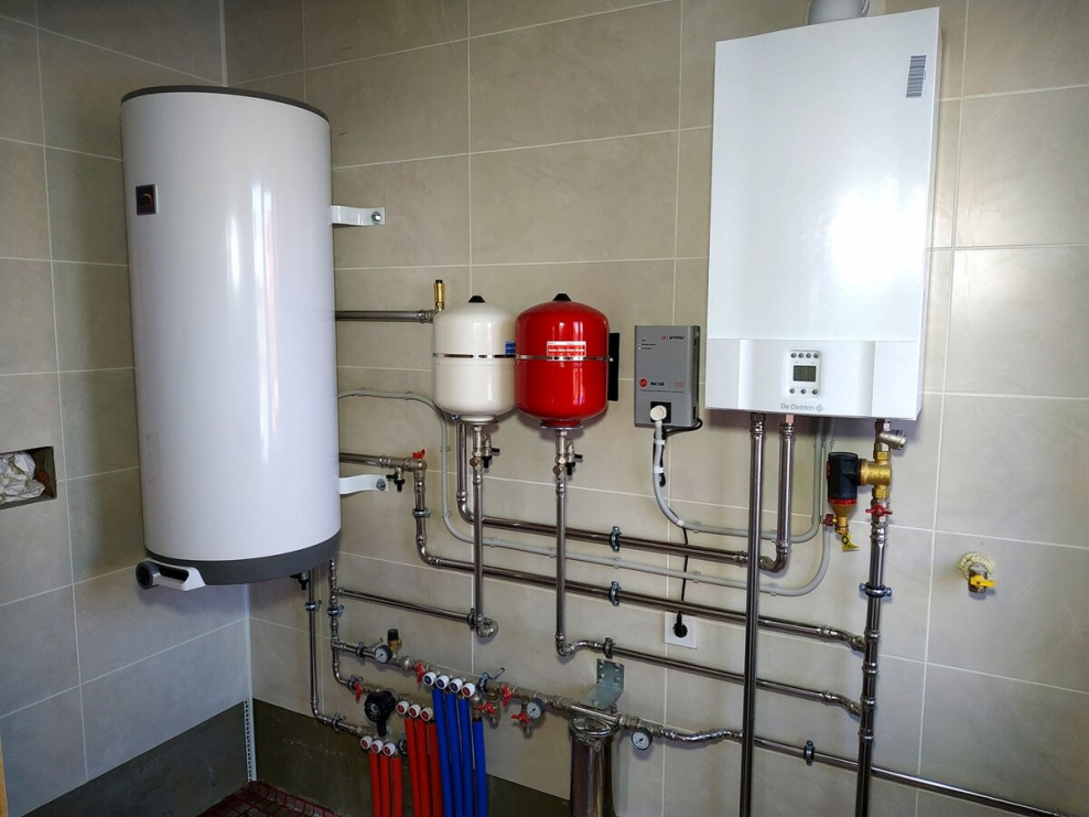 Монтажные системы котельной 2 котла