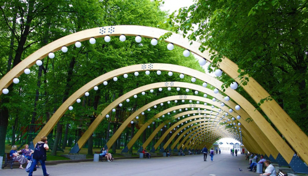 Парк Сокольники природа