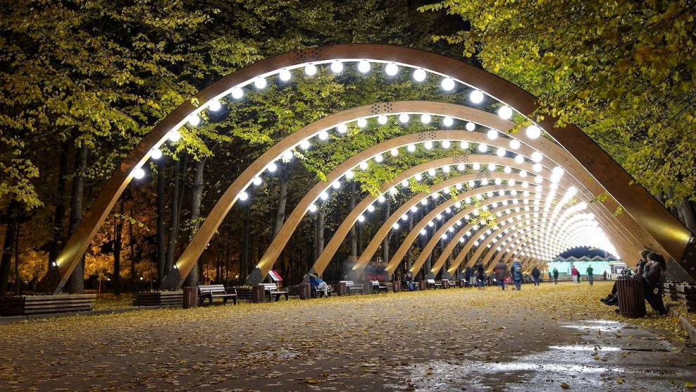 Парк Сокольники арка