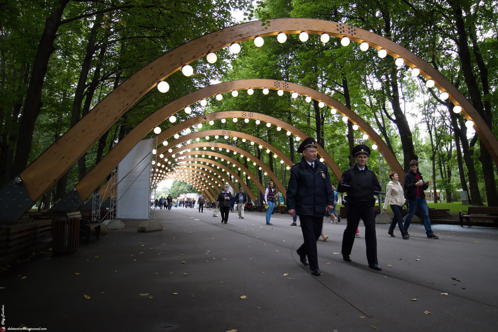 Парк Сокольники 1993