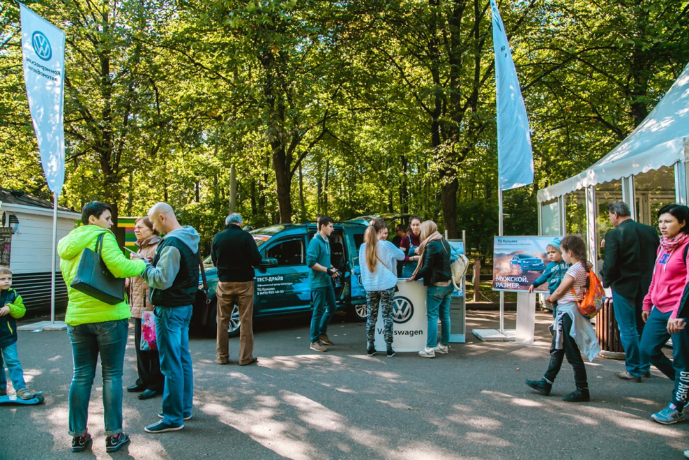 Кафе Полянка в парке Сокольники