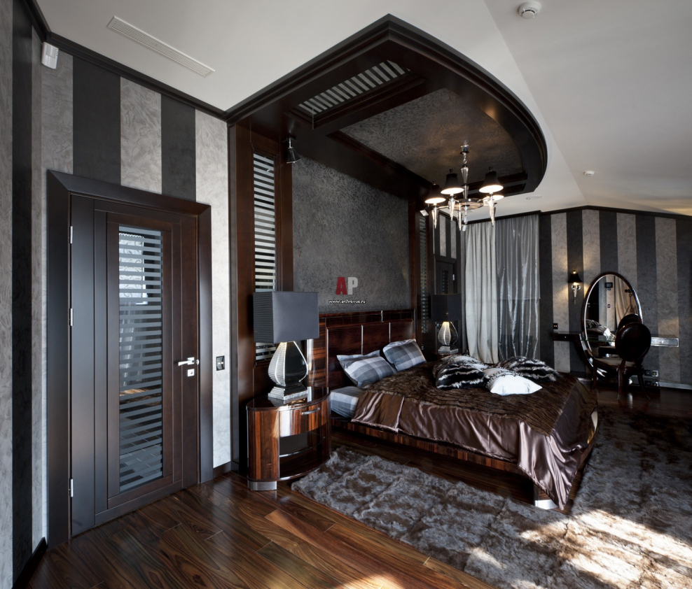 Интерьер мужской комнаты