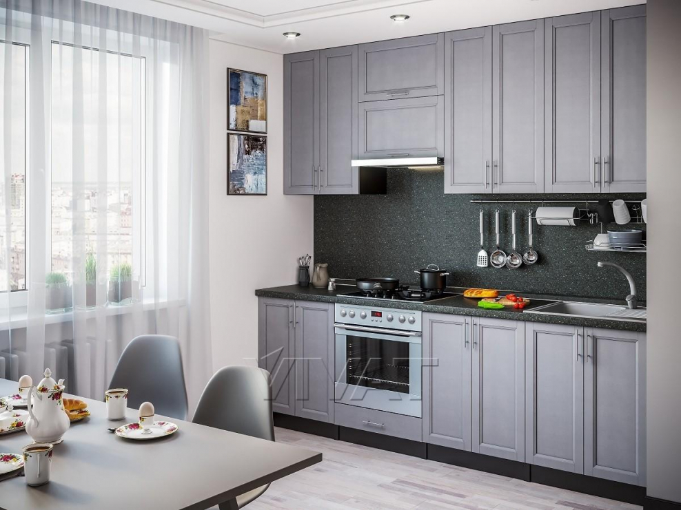 Кухня Сканди Grey Softwood