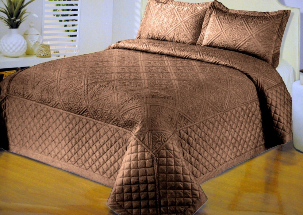 Покрывало Дейзи Софи де Марко 230*250 кофе