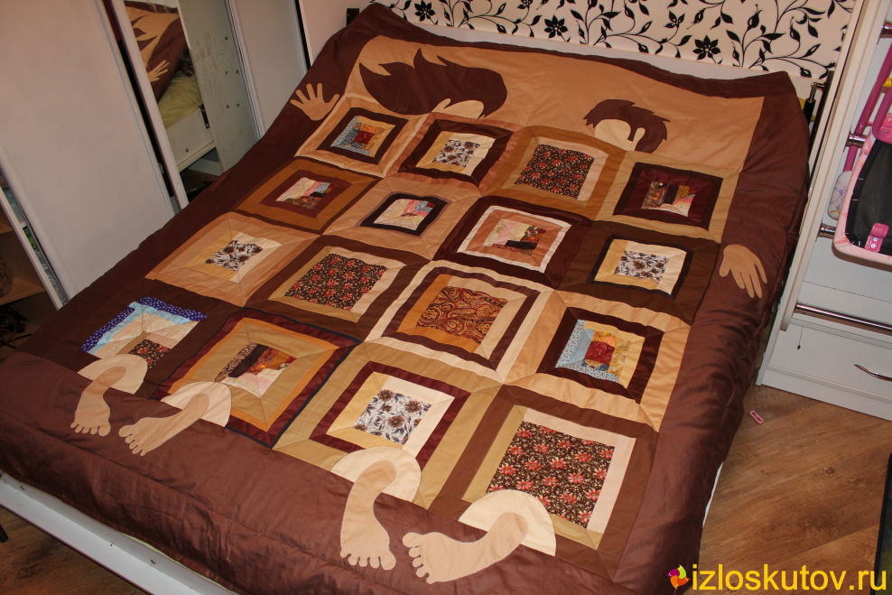 Пэчворк одеяло покрывало