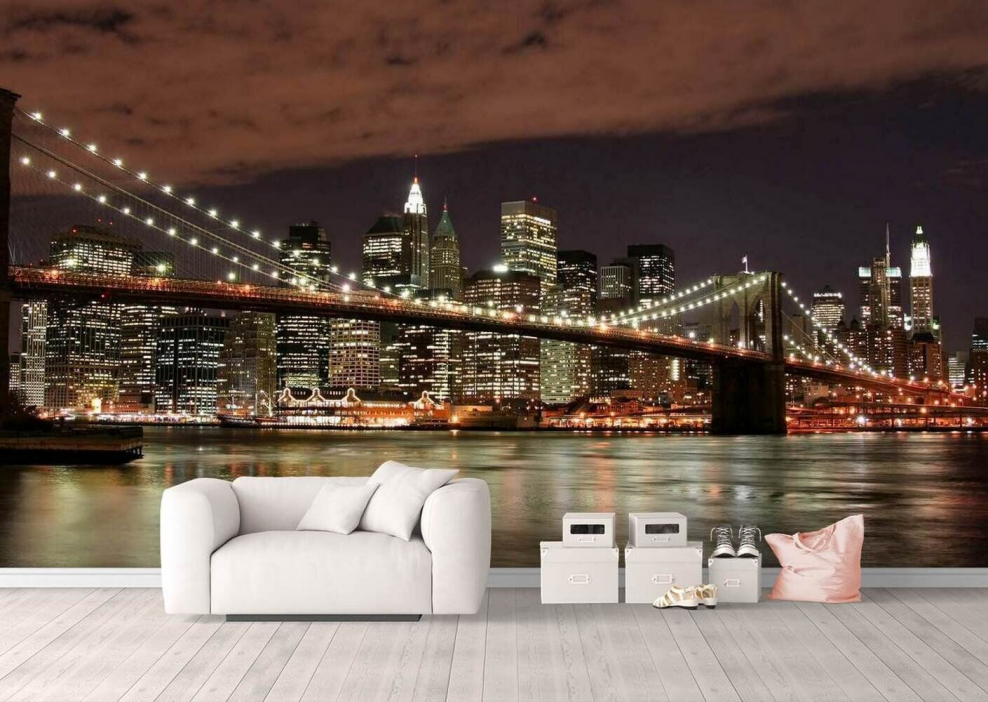 Шторы Нью-Йорк Бруклинский мост