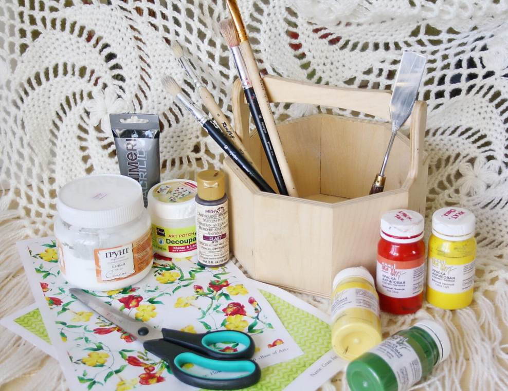 Декупаж материалы и инструменты