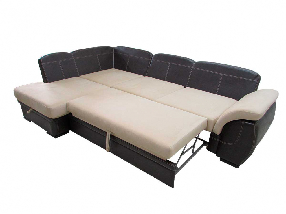 Угловой диван Престиж 16 трансформер с оттоманкой 08 кат.АРТМЕБ.