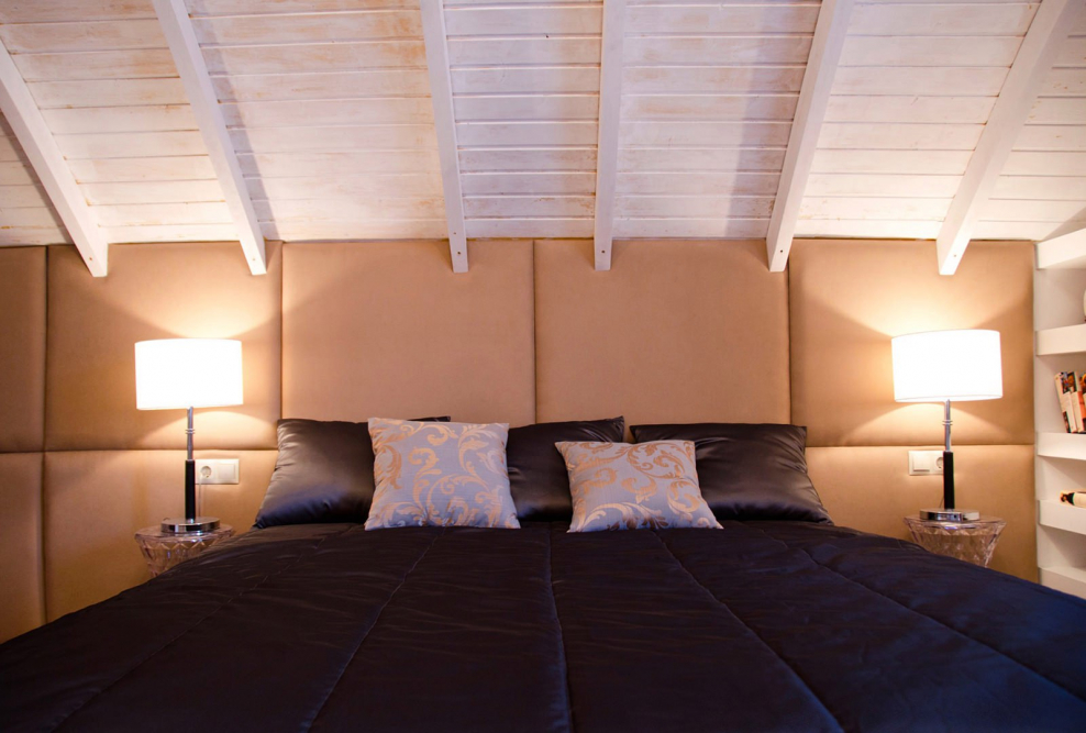 Лед подсветка в спальне