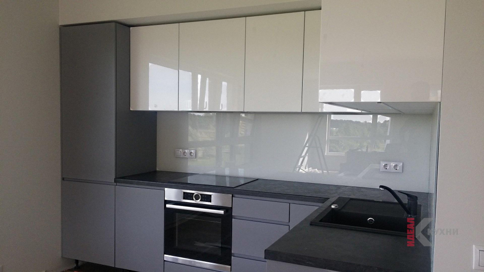 Кухня AGT глянец серый