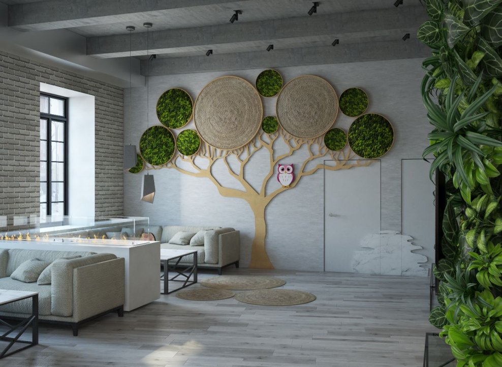 Стиль интерьера экостиль