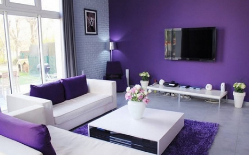 Study in Purple Room