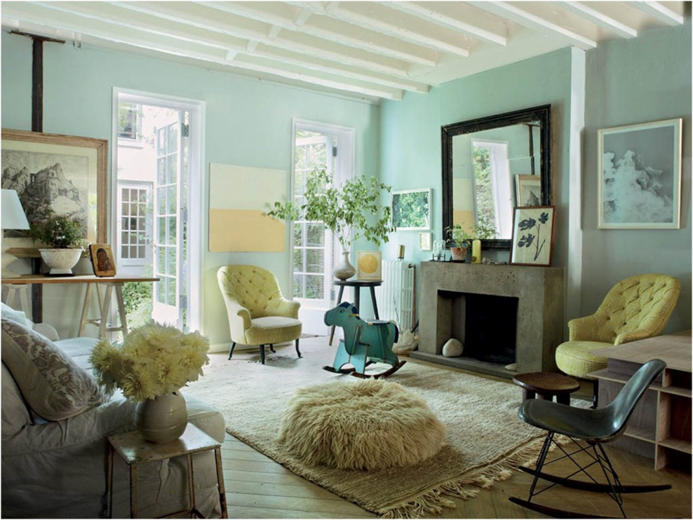 Пастельные оттенки в интерьере