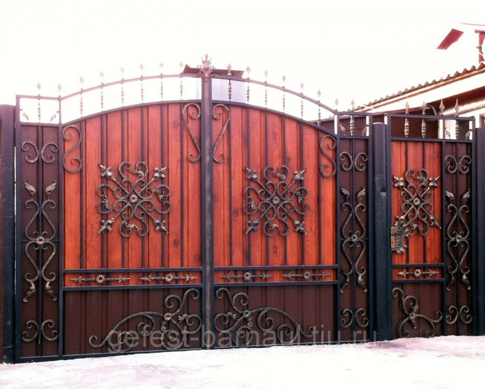 Кованые ворота Ковторг