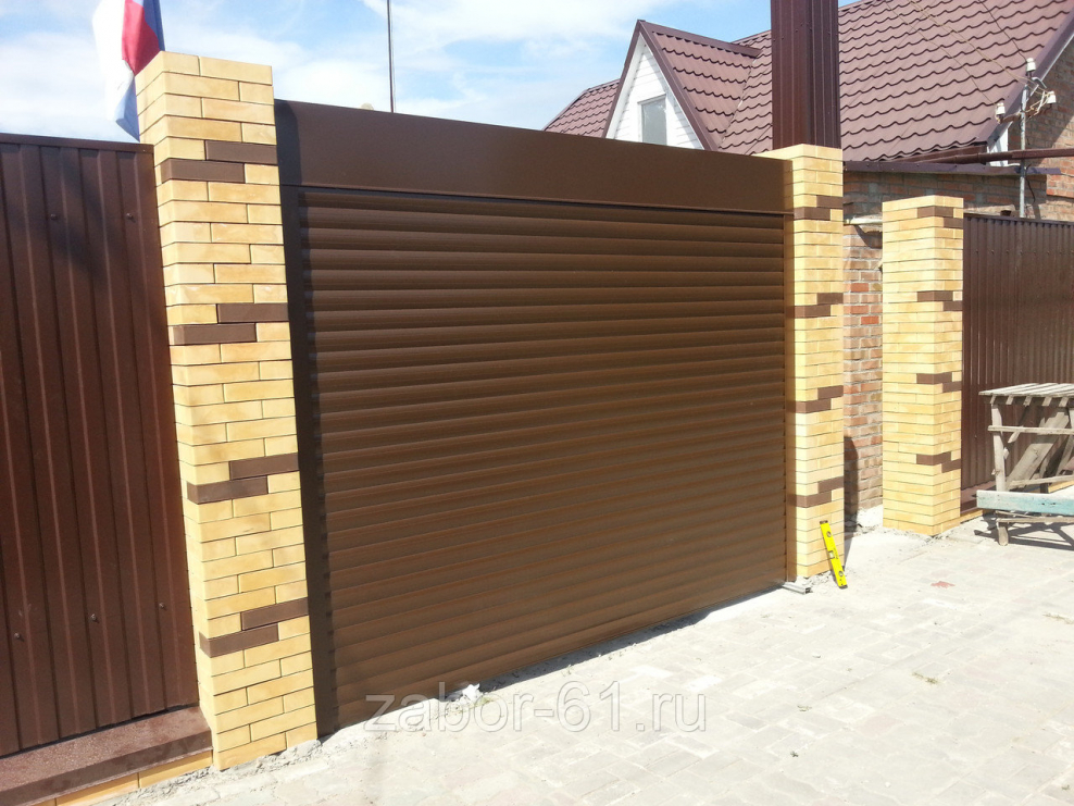 Роллетные ворота Алютех