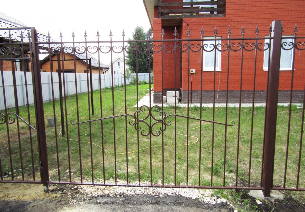 Кованый забор