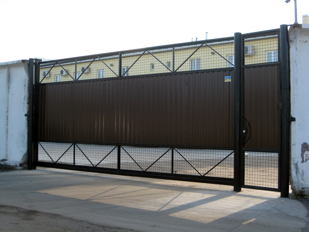 Откатные ворота Херман