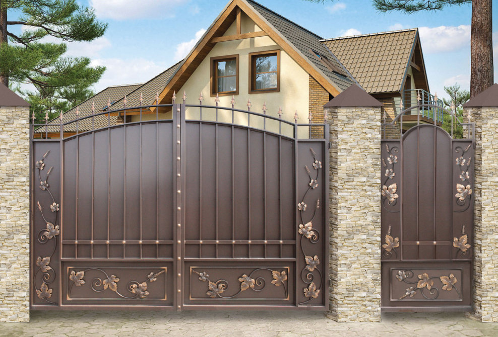 Ворота Дворянская лоза