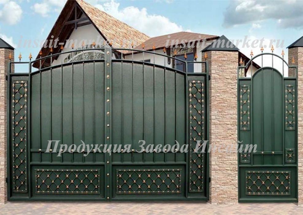 Коварт кованые ворота