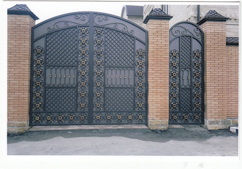 Кованые ворота v-148 (1 кв.м.)