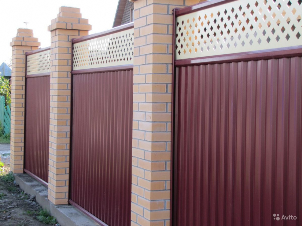 Модульный забор Гранд лайн