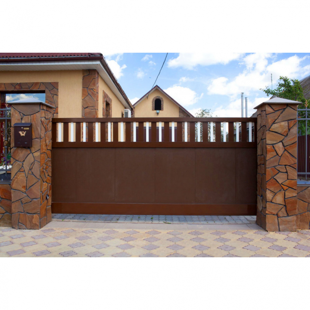 Откатные ворота DOORHAN С калиткой